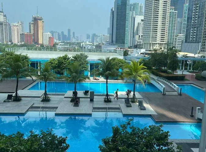 Apartment 1br Jazz Bel-air Makati, Poolview, Trident Manila